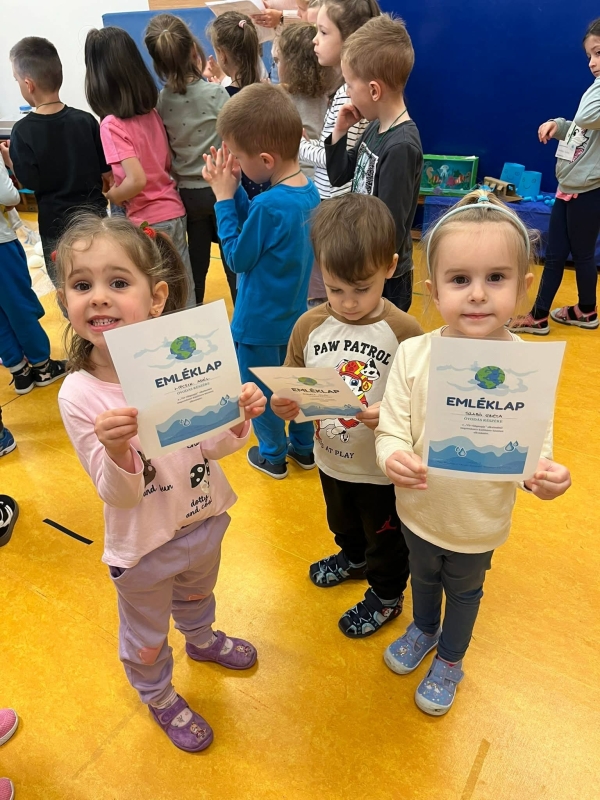 Víz világnapja óvodánkban